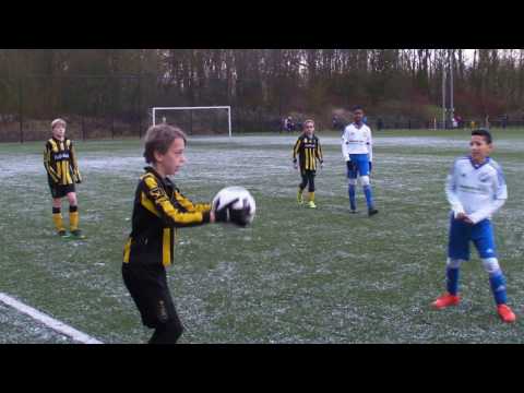 DWO JO13-2  -  HVV JO13-4  tweede helft 14-1-2017