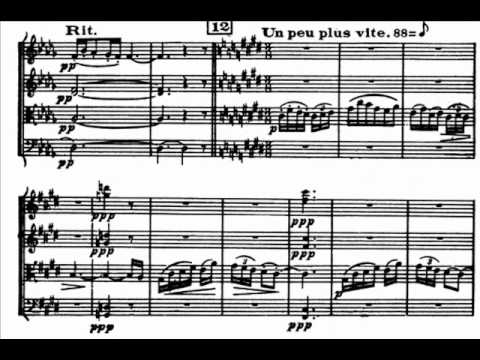 Claude Debussy [1862-1918] - String Quartet g-moll, Op.10 [1893]