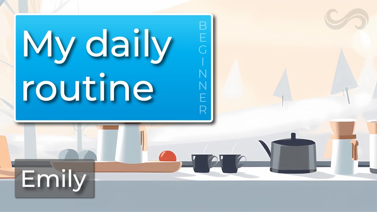 Practice Shadowing: Daily routine for beginners 📅 | English speaking ...
