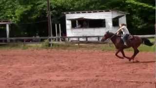 preview picture of video 'Jessie Compton Madison NC Barrel race'