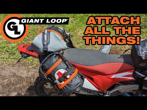 How to Add Additional Storage and Attach Just About Anything to the NEW Giant Loop MoJavi Saddlebag