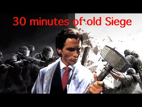 Nearly 30 minutes of things you forgot about old Rainbow Six Siege narrated by Patrick Bateman