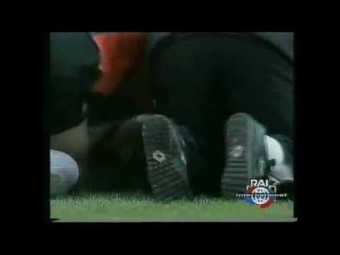 Gianluca Grassadonia accident (Udinese v Cagliari)