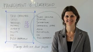 Leadership versus Management