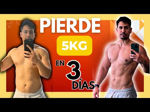 Cómo PERDER 5kg en 3 DÍAS con la dieta militar