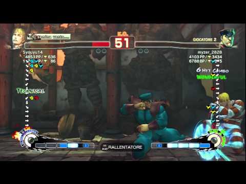Super Street Fighter IV AE2012 - Syouyu14 (Cody) Vs myzer_2828 (Bison)