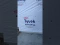 Tyvek HomeWrap® is the highest quality house wrap on the market!