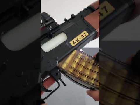 AK-47 toy gun that can eject shells. #toygun #toyguncollection #toyguncollection #blastgun #shellgun