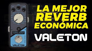 Video thumbnail for LA MEJOR REVERB ECONOMICA PARA AMBIENTES | Valeton Coral Verb II Pedal by MetalTune Music