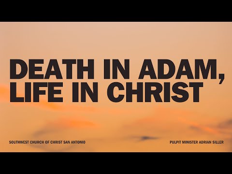 Death in Adam, Life in Christ