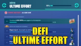 defi quotidien fortnite - liste des defis ultime effort pour obtenir les skins gratuit sur fortnite battle royale  liste des defis ultime effort pour obtenir les skins gratuit sur fortnite battle royale - defi quotidien fortnite