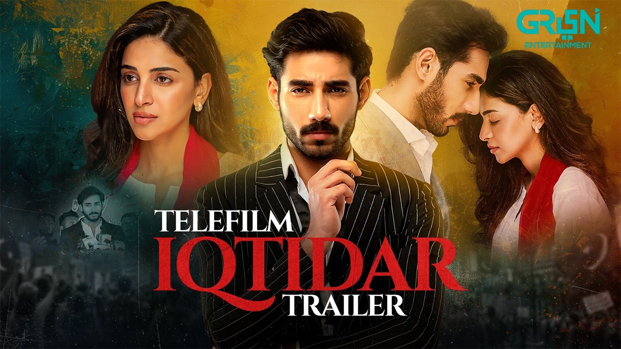 Iqtidar Telefilm "Trailer" Eid Day 2 Special | Ft. Ali Raza - Anmol Baloch | Only on Green TV