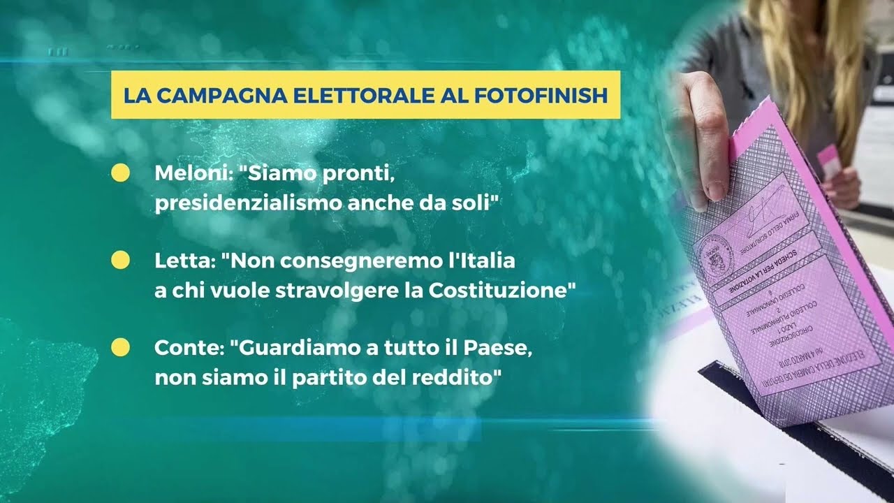 Elezioni, a 48 ore dal voto Elezioni, a 48 ore dal voto