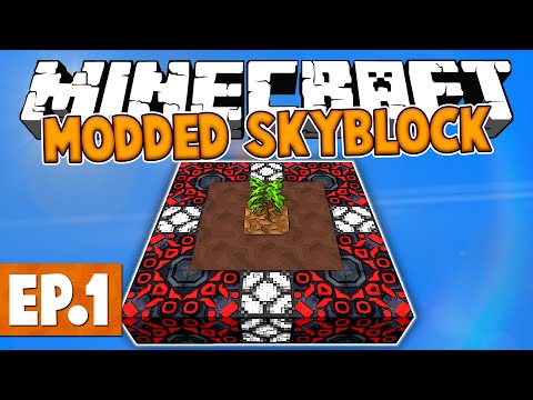 Gaming On Caffeine - Minecraft Modded Skyblock | EVERYTHING IS NEW! #1 [Modded Minecraft 1.14]