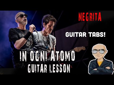 Negrita - In Ogni Atomo Guitar Lesson + TABS