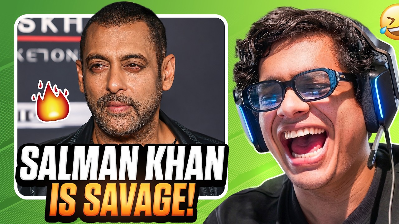 SALMAN KHAN IS SAVAGE