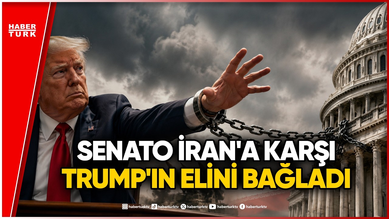ABD Senatosu Donald Trump’ın İran Yetkilerini Sınırladı