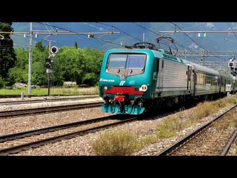 Sulla linea del Brennero Treni in transito nella Stazione di Peri Luglio 2020 By Christian