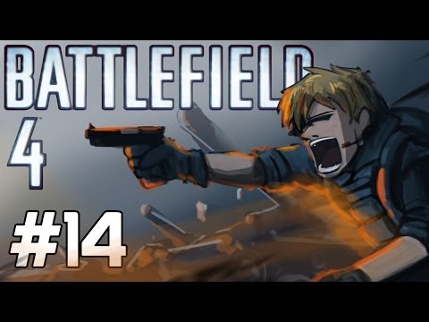 Battlefield 4 Campaign Gameplay / Playthrough w/ SSoHPKC Part 14 - Russians Galore