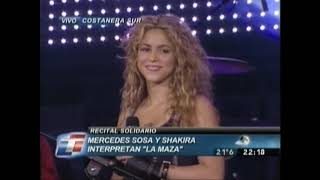 Shakira y Mercedes Sosa - La maza (Alas Festival 2008)