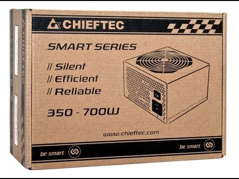 Chieftec GPS-650A8 maitinimo blokas 650 W Juodas video