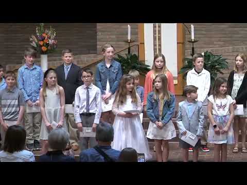 May 7, 2022 - Saturday worship - First Communion