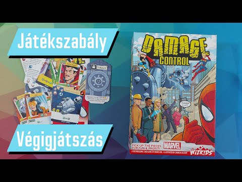 MARVEL Damage control | Végigjátszás | Játékszabály - PumiGame