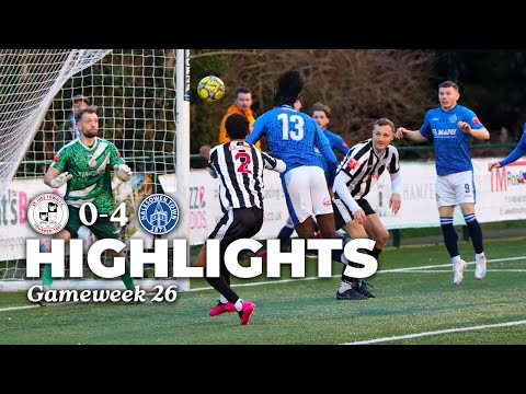 Defeat at home | St Ives Town 0-4 Halesowen Town | Match Highlights