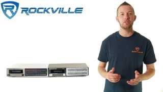 Video thumbnail for Rockville REQ42-B Black and REQ42-S Silver 19" Rack Mount 2 x 21 Band Equalizer w/Spectrum Analyzer by Rockville Audio
