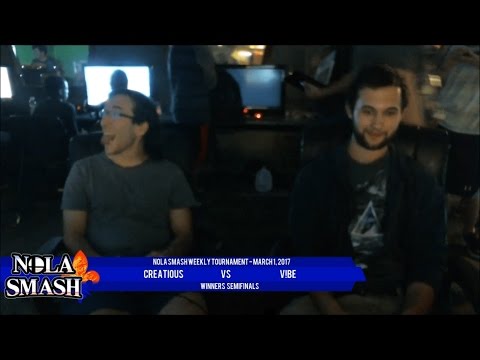 NOLA Smash Weekly 3/1: Winners Semifinals - Creatious vs V!BE