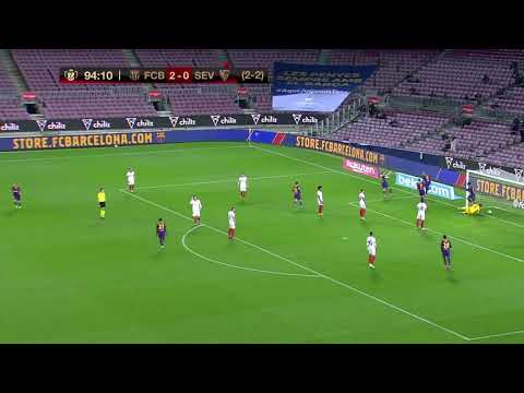 Braithwaite winning goal against Sevilla