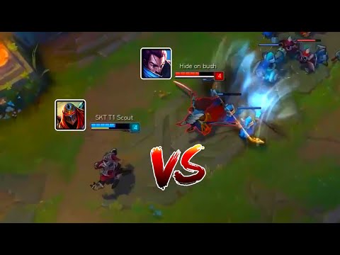 Skill Matchup Montage #2 Zed vs Yasuo (League of Legends)