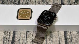 Apple Watch Series 8 Gold - Real Review