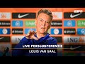 ? Louis van Gaal & Frenkie de Jong | ? LIVE Persconferentie Nederlands elftal ???