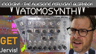 Video thumbnail for Awesome Peruvian Quirk GrooveBox - Rare Atomosynth Mochika - Atari punk fun! Moog DFAM by GetJervis