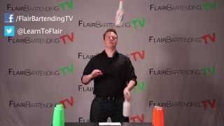 Juggling 3 Bottles: Step 2 (Flair Bartending TV Lesson 100)