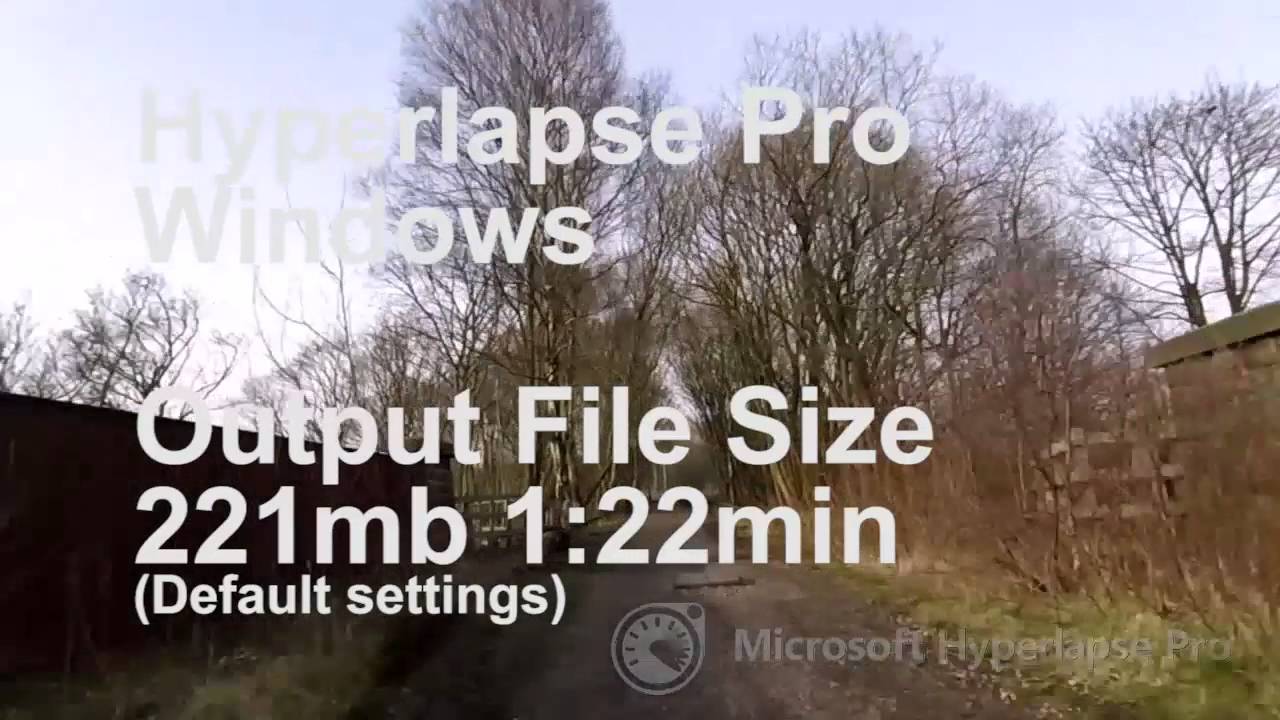 Microsoft Hyperlapse Pro vs Hyperlapse Android - Hero 4 Session