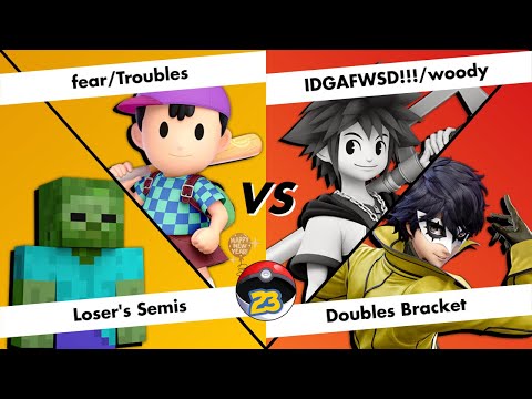 Central Colosseum 23 - Loser's Semis - fear/Troubles (Blue) vs IDGAFWSD!!!/woody (Red)