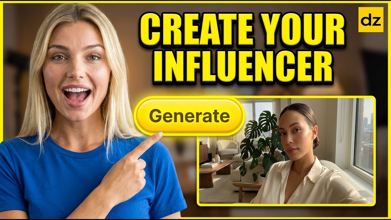 How to Create a Virtual AI Influencer from Scratch (Full Tutorial)