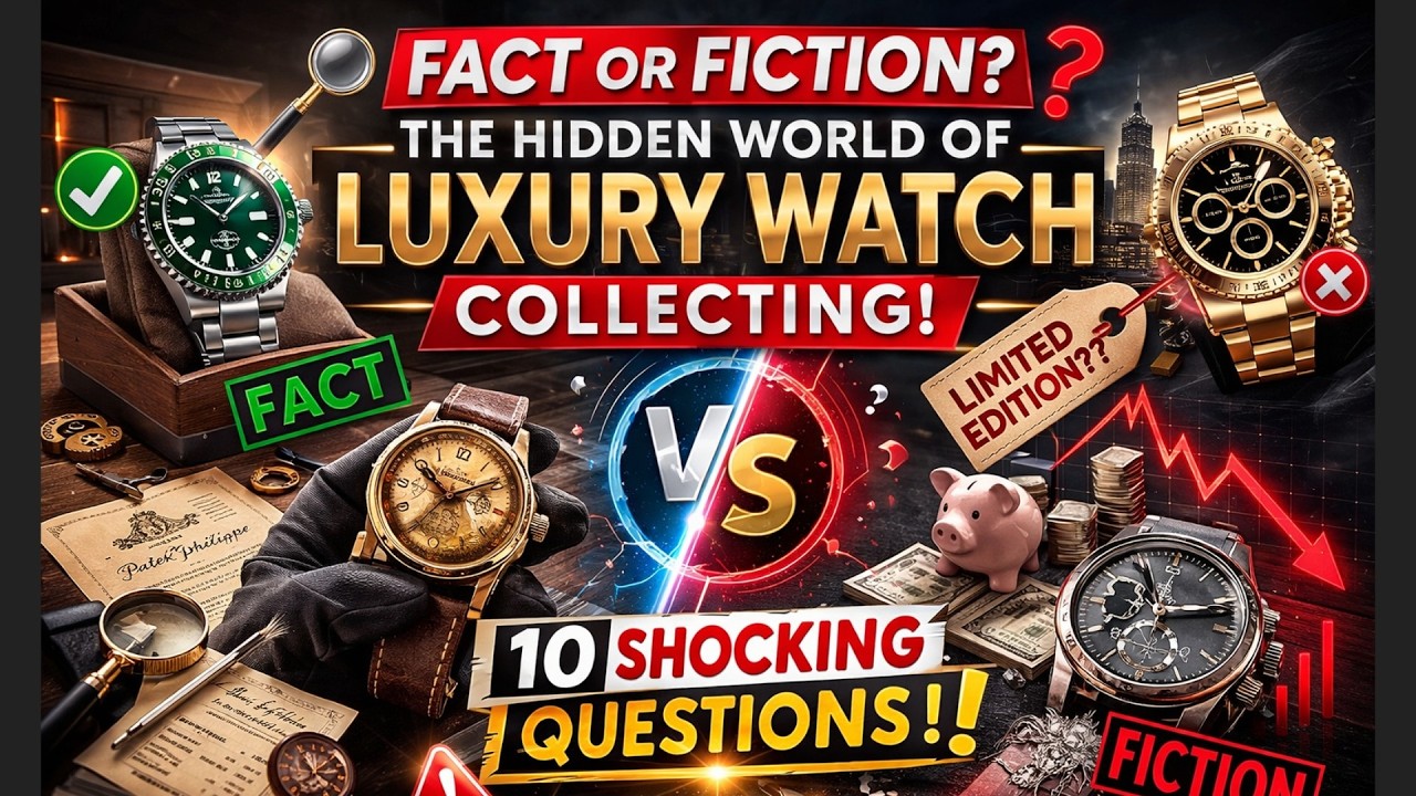FACT OR FICTION? Luxury Watch Collecting Quiz | (Rolex, Patek & More)