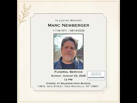 Marc Newberger Funeral