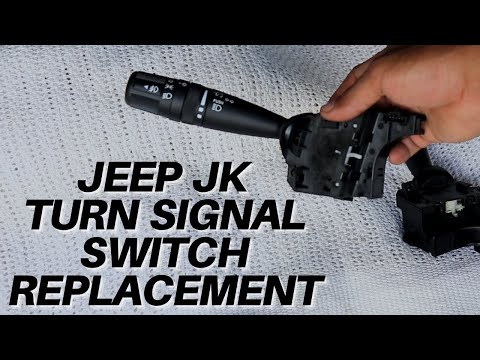 How To Replace Turn Signal Stock (Multi-function Switch) | 2007-2018 Jeep Wrangler JK |
