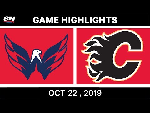 NHL Highlights | Capitals vs Flames – Oct 22, 2019