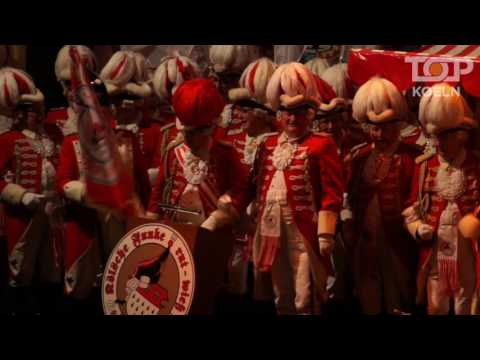 TOP KOELN - Regimentsexerzieren der Kölsche Funke rut wieß