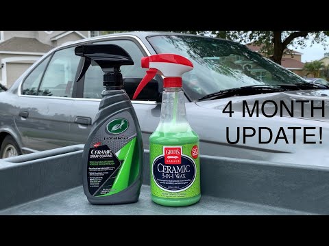 Hybrid Solutions Ceramic Spray Coating | Griot's Ceramic 3-in-1 Wax | 4 Month Durability Update