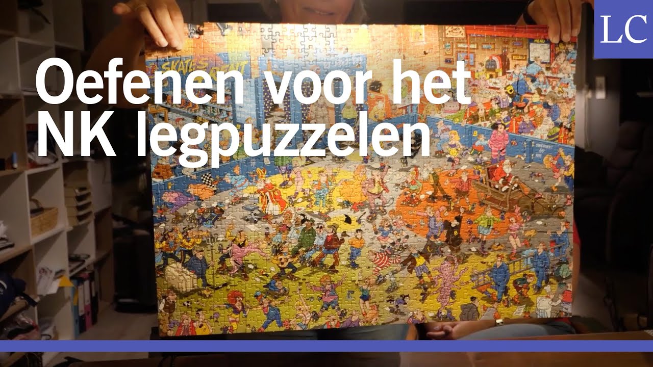 In exact 59 minuten een puzzel van 1000 stukjes leggen
