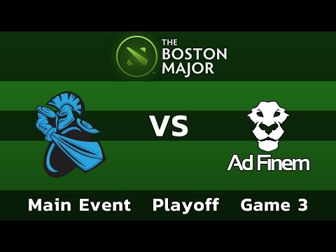 Newbee vs Ad Finem — Game 3 • Playoff Main Event — Boston Major