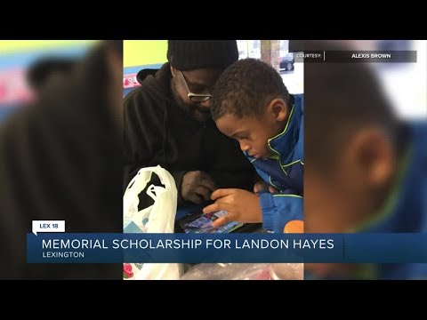 Memorial scholarship for Landon Hayes