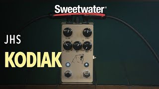 Video thumbnail for JHS Kodiak Analog Tremolo with Tap Tempo Review by Sweetwater