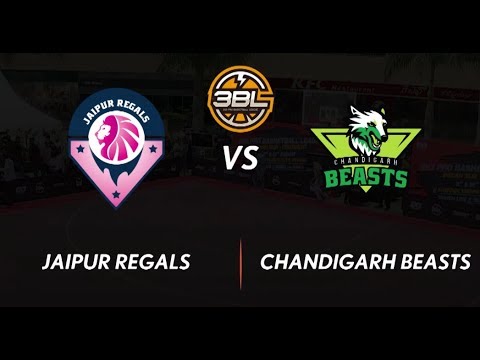 3BL Season 1 Round 5(Bangalore) - Full Game - Day 1 - Jaipur Regals vs Chandigarh Beasts